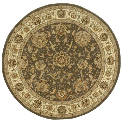 Nourison 2000 Grey Round 40 X 40 Area Rug 99446076069 805-101479 Image 0