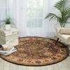 Nourison 2000 Grey Round 40 X 40 Area Rug 99446076069 805-101479 Thumb 1