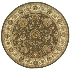 Nourison 2000 Grey Round 4'0" X 4'0" Area Rug 99446076069 805-101479