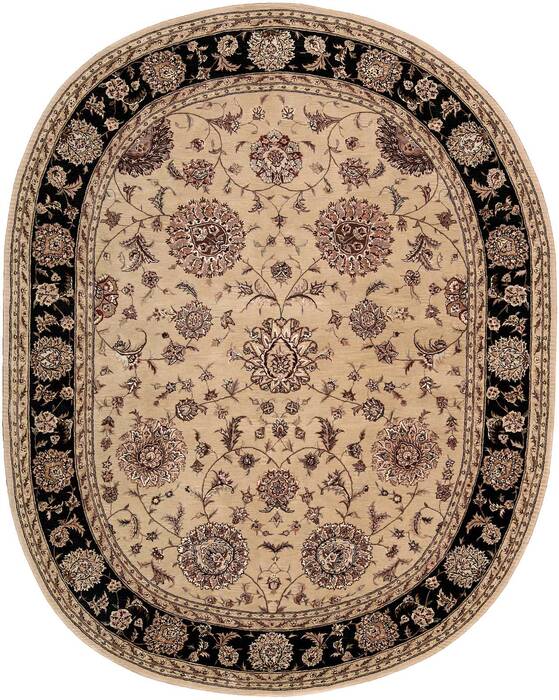 Nourison Nourison 2000 Beige Oval 76 X 96 Area Rug 805-101495 Image 0