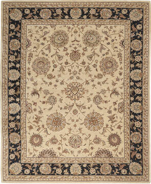 Nourison Nourison 2000 Beige Rectangle 8x10 ft Wool Carpet 101496