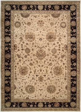 Nourison Nourison 2000 Beige Rectangle 10x14 ft Wool Carpet 101499