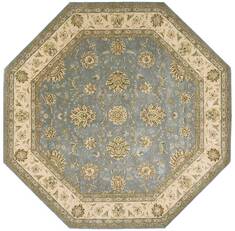 Nourison Nourison 2000 Blue Octagon 9 ft and Larger Wool Carpet 101500