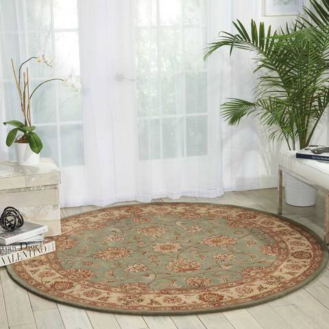Nourison Nourison 2000 Blue Round 60 X 60 Area Rug 805-101509 Image 3
