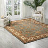 Nourison Nourison 2000 Blue 79 X 99 Area Rug  805-101511 Thumb 3