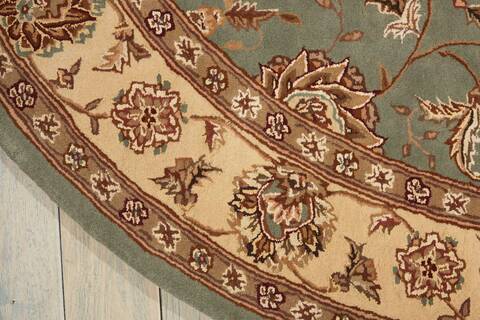 Nourison Nourison 2000 Blue Round 80 X 80 Area Rug 805-101512 Image 1