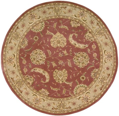 Nourison 2000 Red Round 40 X 40 Area Rug 99446040725 805-101546 Image 0