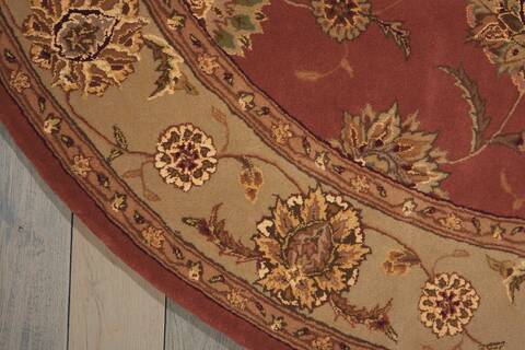 Nourison Nourison 2000 Red Round 60 X 60 Area Rug 805-101548 Image 1