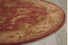 Nourison Nourison 2000 Red Round 60 X 60 Area Rug 805-101548 Thumb 4