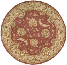 Nourison Nourison 2000 Red Round 6'0" X 6'0" Area Rug  805-101548