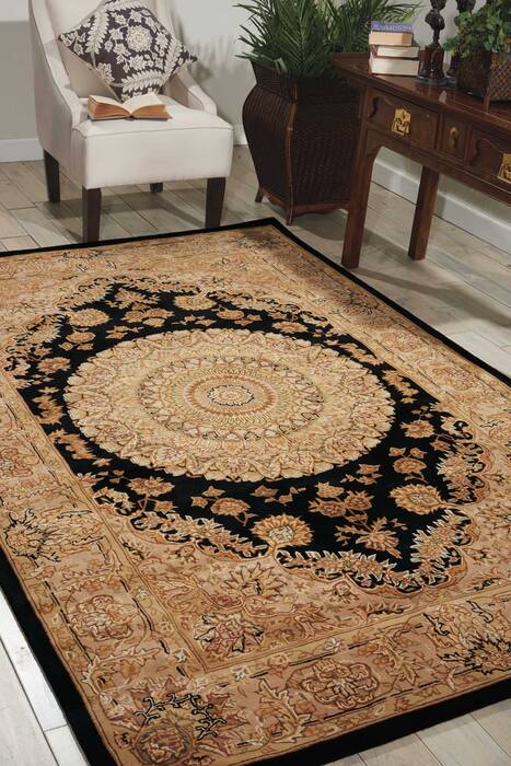 Nourison Nourison 2000 Black 56 X 86 Area Rug 805-101560 Image 3