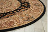 Nourison Nourison 2000 Black Round 60 X 60 Area Rug 805-101561 Thumb 4