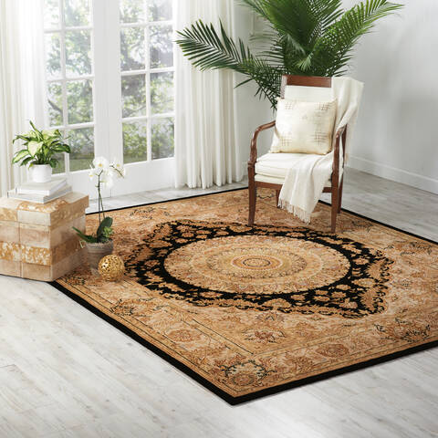 Nourison Nourison 2000 Black 79 X 99 Area Rug 805-101563 Image 3
