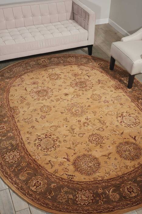 Nourison Nourison 2000 Beige Oval 76 X 96 Area Rug 805-101588 Image 3