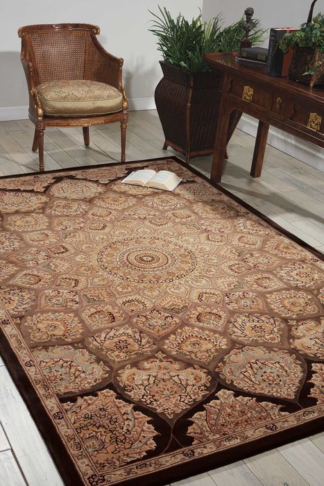 Nourison 2000 Brown 56 X 86 Area Rug 99446067081 805-101662 Image 1