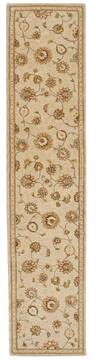 Nourison Nourison 2000 Beige Runner 10 to 12 ft Wool Carpet 101697