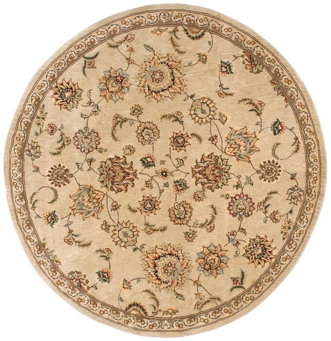 Nourison Nourison 2000 Beige Round 60 X 60 Area Rug 805-101702 Image 0