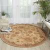 Nourison Nourison 2000 Beige Round 60 X 60 Area Rug  805-101702 Thumb 3