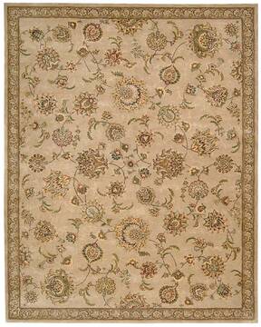 Nourison Nourison 2000 Beige Rectangle 10x14 ft Wool Carpet 101707