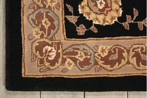 Nourison 2000 Black 79 X 99 Area Rug 99446193506 805-101717 Image 2