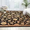 Nourison 2000 Black 79 X 99 Area Rug 99446193506 805-101717 Thumb 1