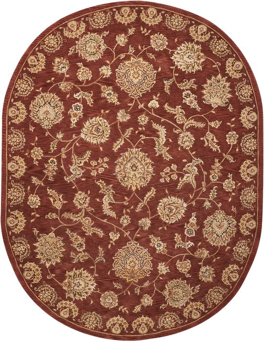 Nourison 2000 Brown Oval 76 X 96 Area Rug 99446219152 805-101755 Image 0