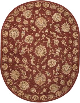 Nourison 2000 Brown Oval 7'6" X 9'6" Area Rug 99446219152 805-101755