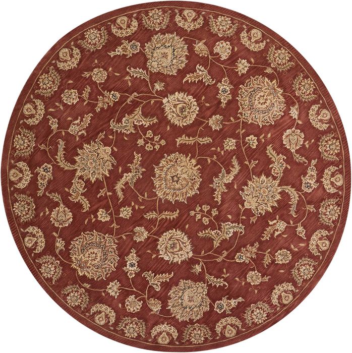 Nourison 2000 Brown Round 80 X 80 Area Rug 99446219220 805-101757 Image 0
