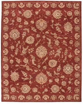 Nourison Nourison 2000 Red Rectangle 8x11 ft Wool Carpet 101758