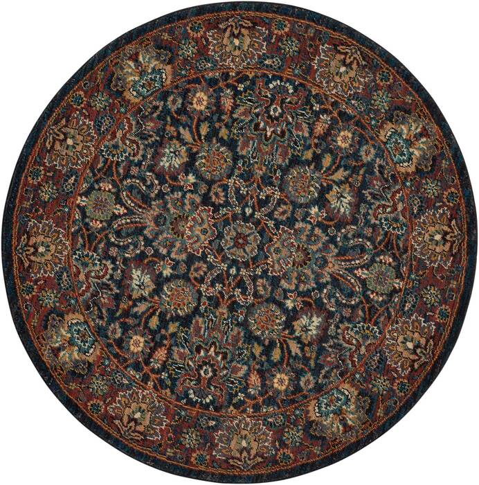 Nourison Nourison 2020 Blue Round 50 X 50 Area Rug 805-101778 Image 0