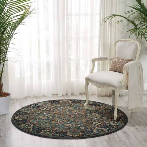 Nourison Nourison 2020 Grey Round 50 X 50 Area Rug 805-101790 Image 3
