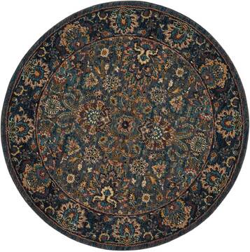Nourison Nourison 2020 Grey Round 5'0" X 5'0" Area Rug  805-101790