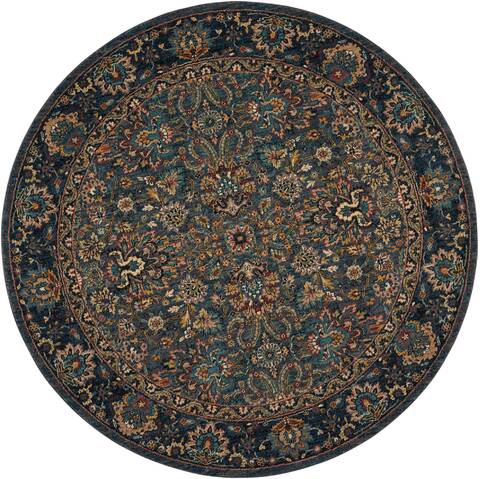Nourison Nourison 2020 Grey Round 75 X 75 Area Rug 805-101793 Image 0