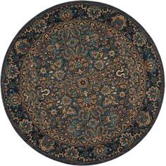Nourison Nourison 2020 Grey Round 7 to 8 ft Polyester Carpet 101793