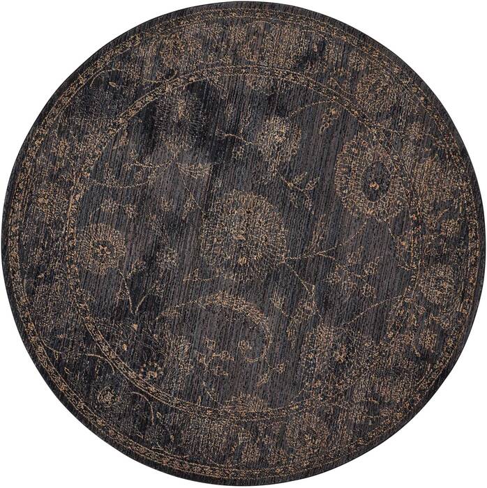 Nourison Nourison 2020 Grey Round 75 X 75 Area Rug 805-101805 Image 0
