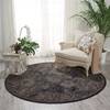 Nourison Nourison 2020 Grey Round 75 X 75 Area Rug  805-101805 Thumb 3