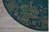 Nourison Nourison 2020 Blue Round 50 X 50 Area Rug 805-101814 Thumb 1