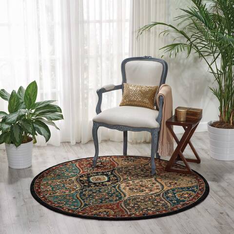 Nourison Nourison 2020 Multicolor Round 50 X 50 Area Rug 805-101826 Image 3