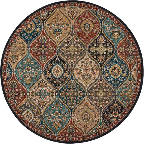 Nourison Nourison 2020 Multicolor Round 75 X 75 Area Rug 805-101829 Image 0