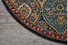 Nourison Nourison 2020 Multicolor Round 75 X 75 Area Rug  805-101829 Thumb 1