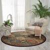 Nourison Nourison 2020 Multicolor Round 75 X 75 Area Rug 805-101829 Thumb 3