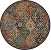 Nourison Nourison 2020 Multicolor Round 75 X 75 Area Rug  805-101829 Thumb 0