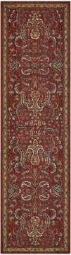 Nourison Nourison 2020 Red Runner 6 to 9 ft Polyester Carpet 101835