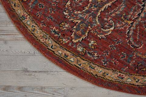 Nourison Nourison 2020 Red Round 50 X 50 Area Rug 805-101838 Image 1