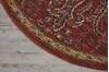 Nourison Nourison 2020 Red Round 50 X 50 Area Rug  805-101838 Thumb 1