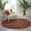 Nourison Nourison 2020 Red Round 75 X 75 Area Rug  805-101841 Thumb 3