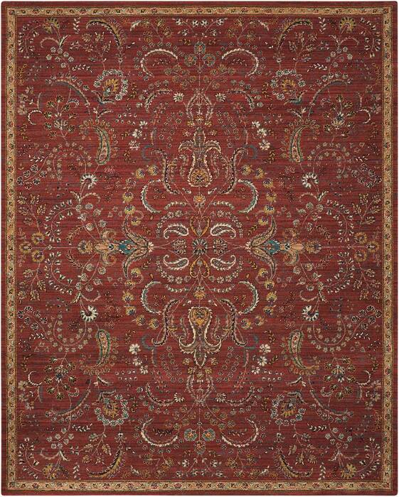 Nourison Nourison 2020 Red 92 X 125 Area Rug 805-101843 Image 0