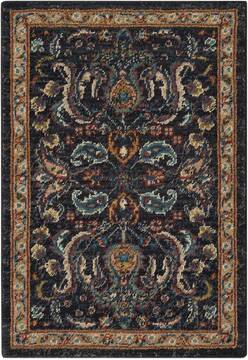 Nourison Nourison 2020 Blue Rectangle 2x3 ft Polyester Carpet 101845