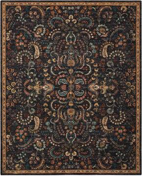 Nourison Nourison 2020 Blue Rectangle 4x6 ft Polyester Carpet 101849