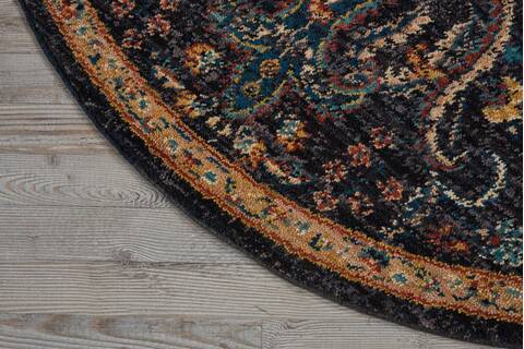 Nourison Nourison 2020 Blue Round 50 X 50 Area Rug 805-101850 Image 1